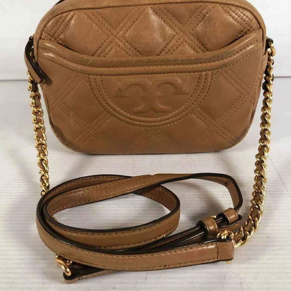 Tory Burch Designer Fleming Camera Bag Crossbody purse handbag